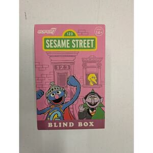 Sesame Street Blind Box Reaction Figures Super7 Collectible Mystery Toy